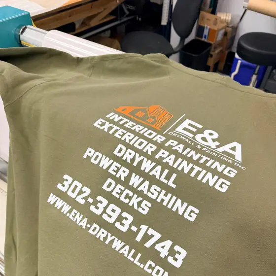 Branded apparel: Branded apparel print